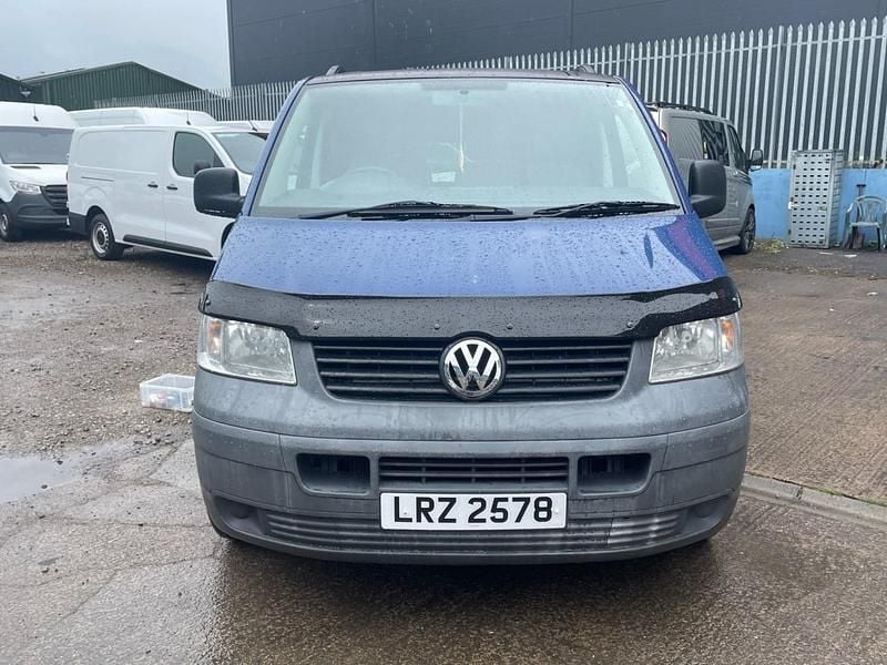 Used VW Transporter 102 HP (75 kW) 2016 Blue Van