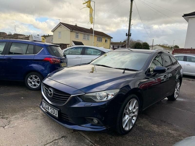 Used Mazda 6 Inclusive 175 HP (128 kW) 2014 Blue Estate