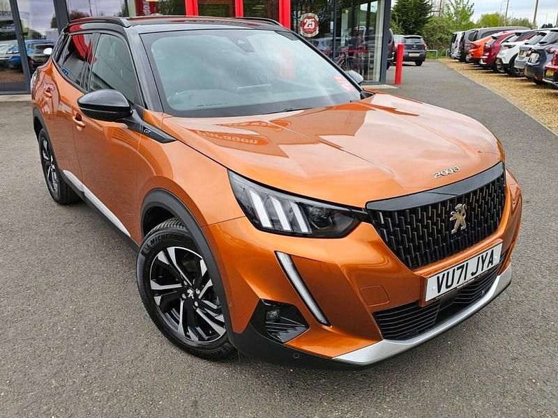 Used Peugeot 2008 GT 110 HP (80 kW) 2021 Orange SUV