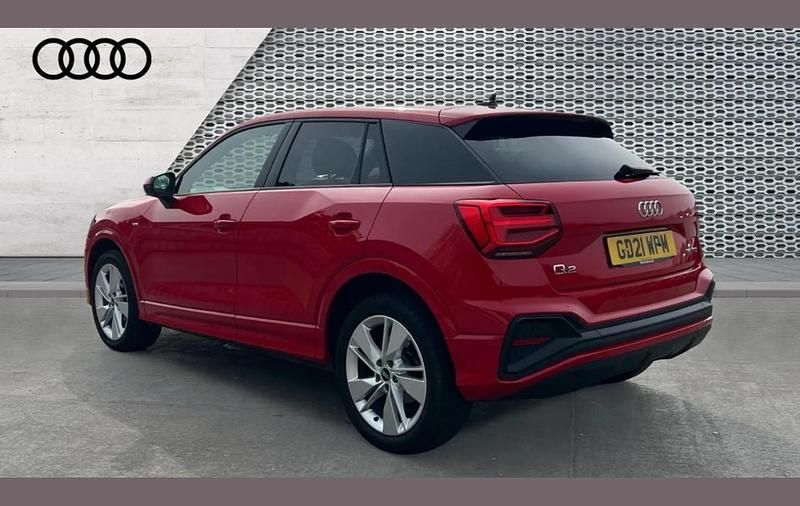 Used Audi Q2 S-Line 190 HP (139 kW) 2021 Red SUV