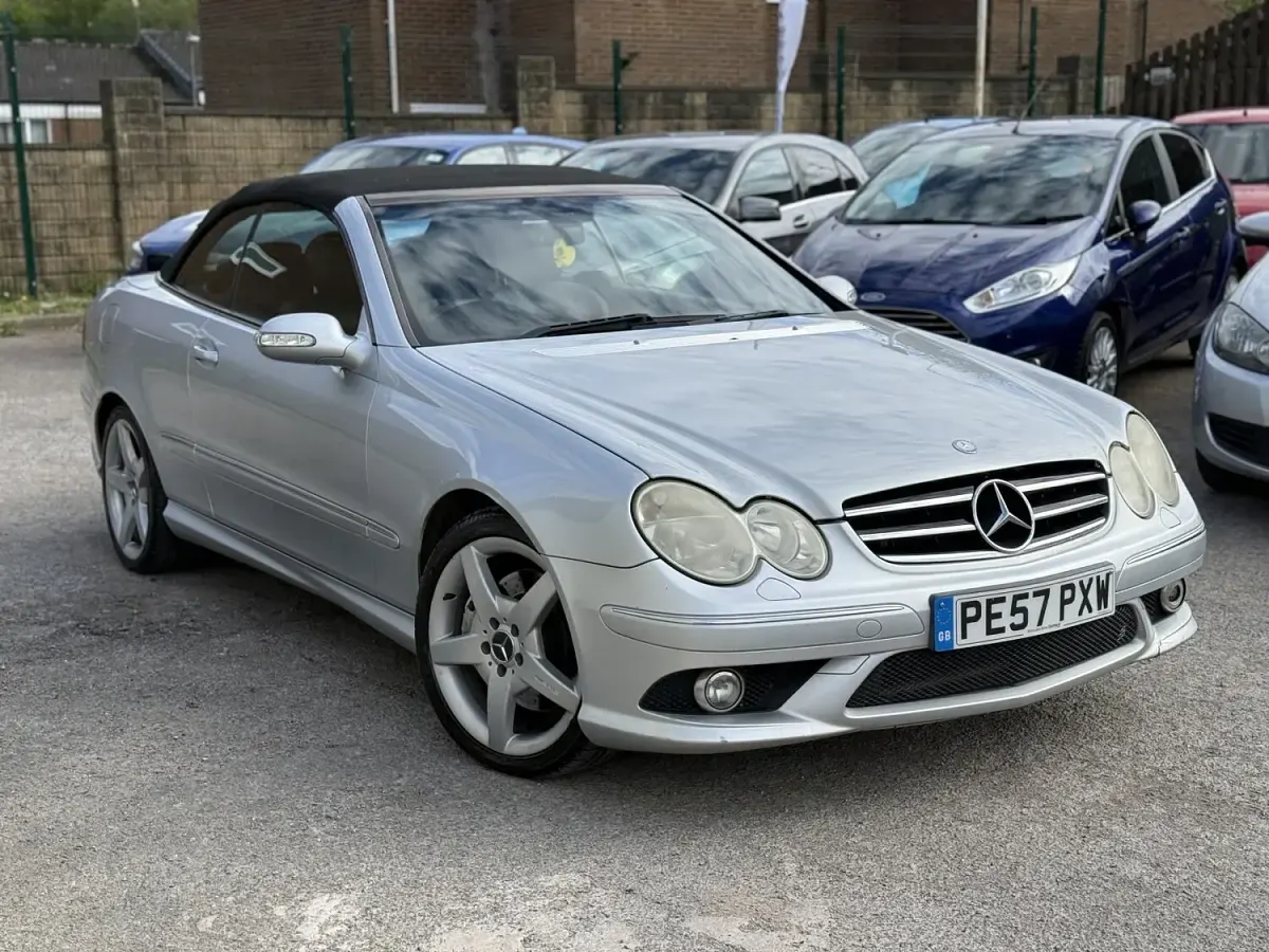Used Mercedes CLK280 2007 Silver Cabriolet