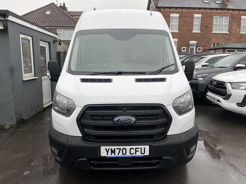 Used Ford Transit 105 HP (77 kW) 2021 White Van