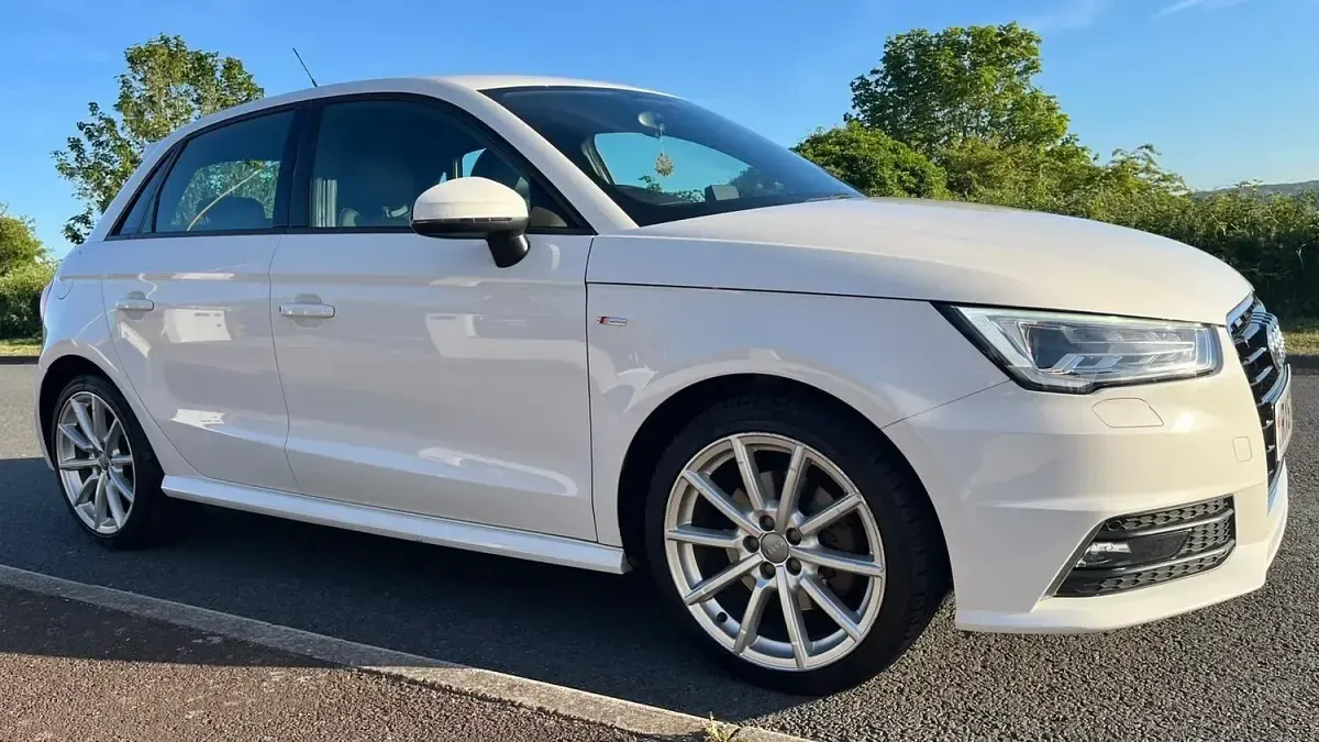 Used Audi A1 Sportback S-Line 2017 White Hatchback