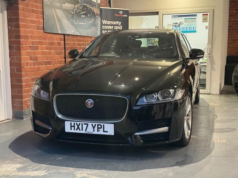 Used Jaguar XF R-Sport 2017 Black Sedan