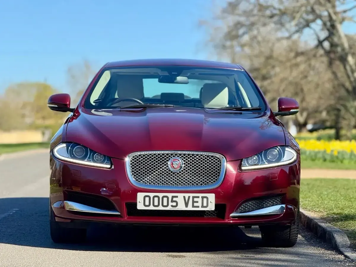 Used Jaguar XF Portfolio 2014 Red Sedan