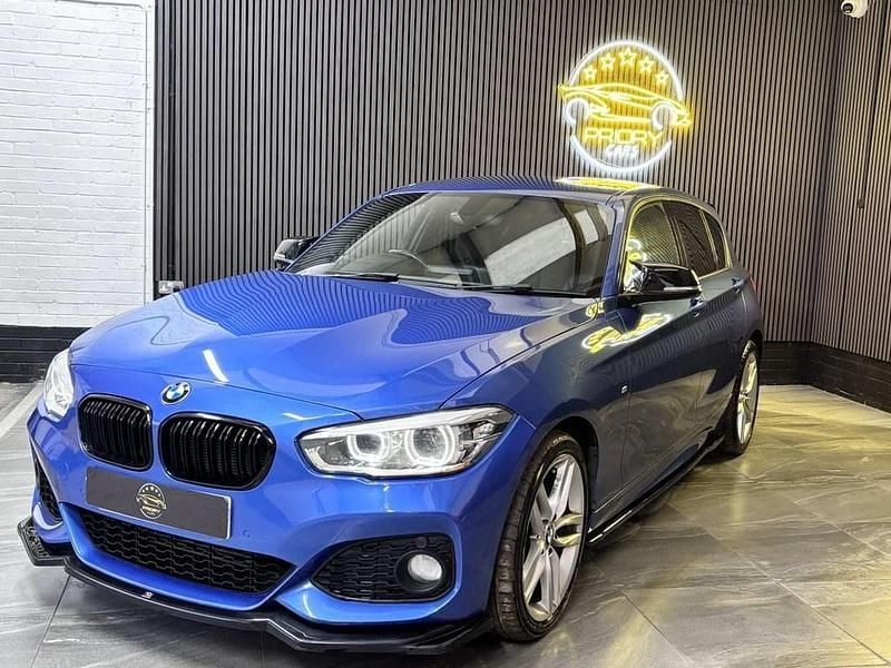 Used BMW 120 M Sport 190 HP (139 kW) 2016 Blue Hatchback