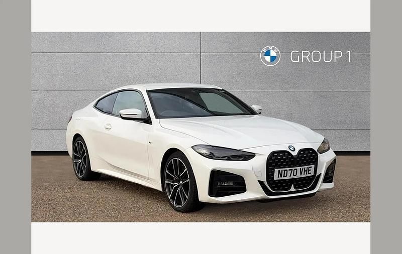 Used BMW 420 M Sport 187 HP (137 kW) 2021 White Coupe