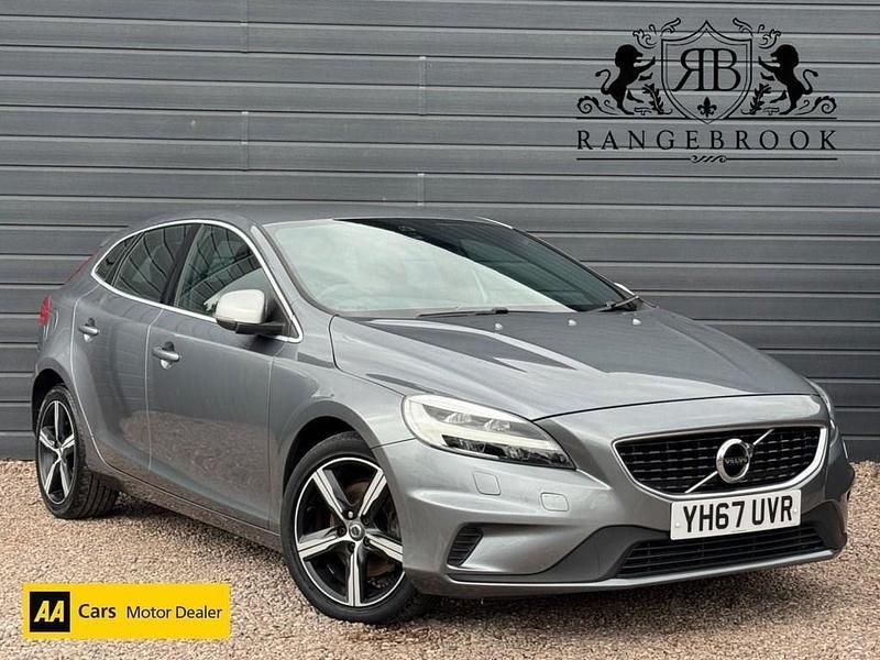 Grey Used 2017 Volvo V40 R-Design Estate | £10,599 (Fair price) - Image 1/3