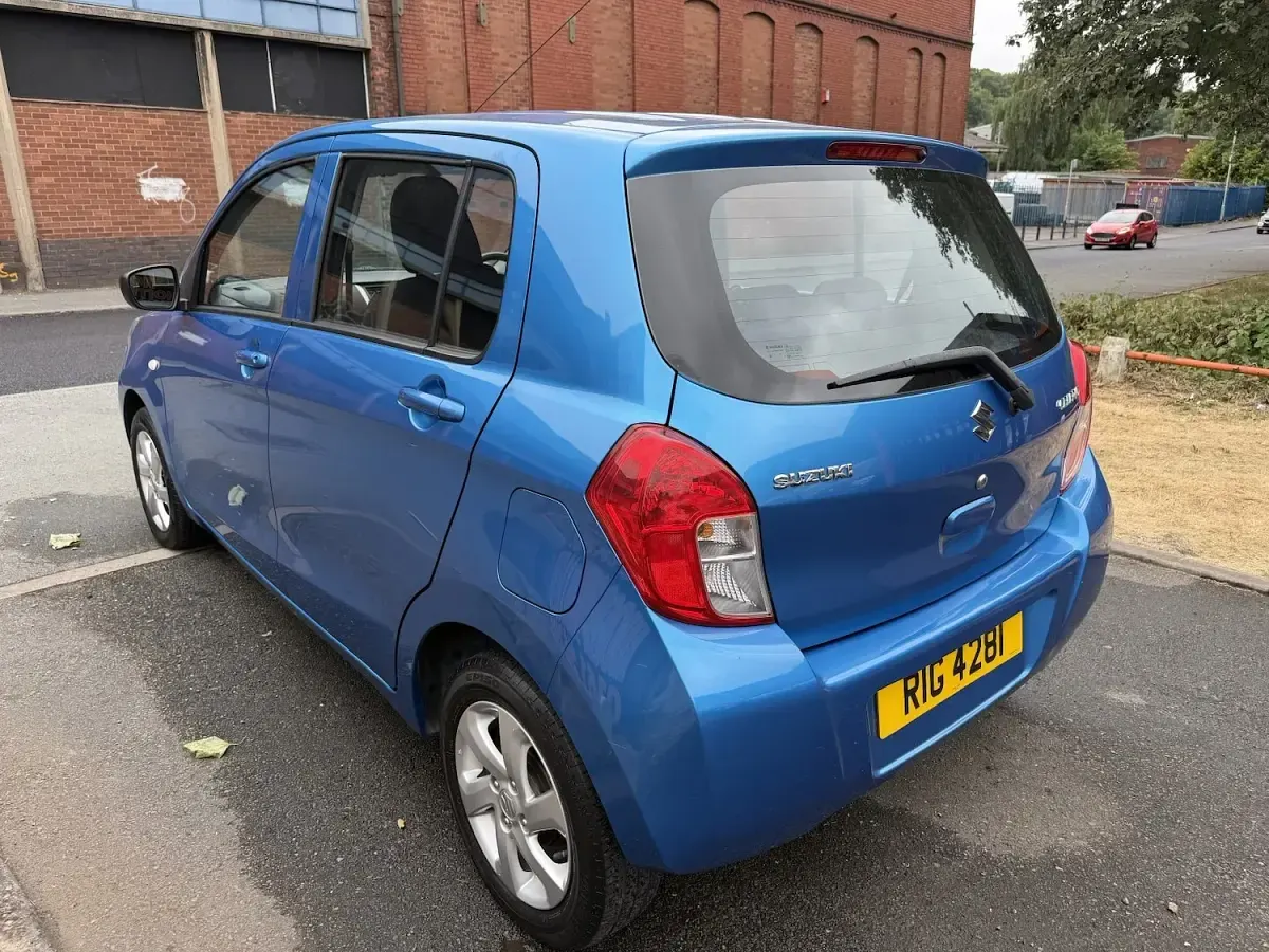 Used Suzuki Celerio 68 HP (50 kW) 2016 Blue Hatchback