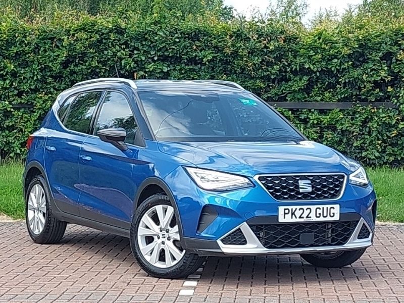 Blue Used 2022 Seat Arona Xperience SUV | £14,998 (Fair price) - Image 1/4