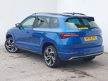 Used Skoda Karoq SportLine 150 HP (110 kW) 2024 Blue SUV