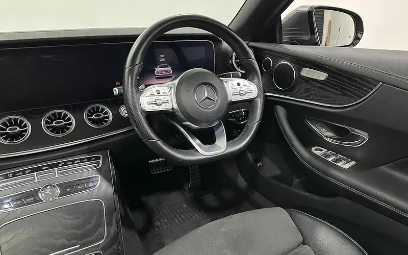 Used Mercedes E220 AMG line 194 HP (142 kW) 2020 Grey Cabriolet