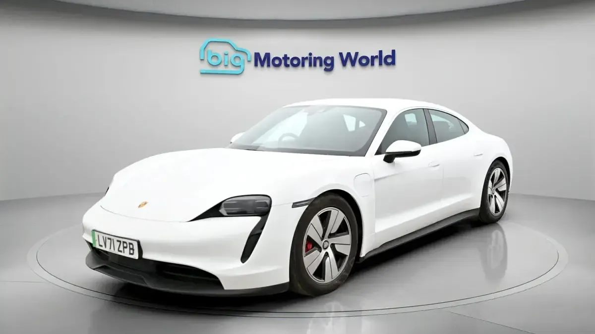 Used Porsche Taycan 4S 2022 White Sedan