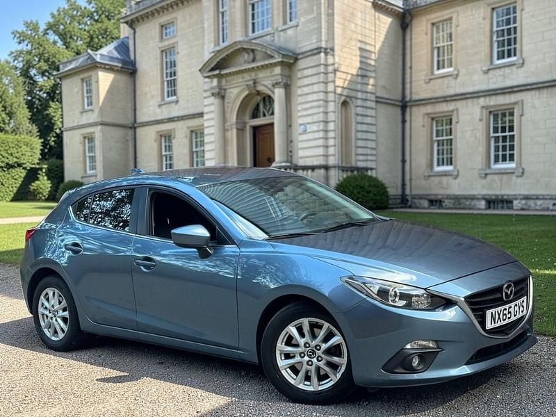 Used Mazda 3 Inclusive 2015 Blue Hatchback