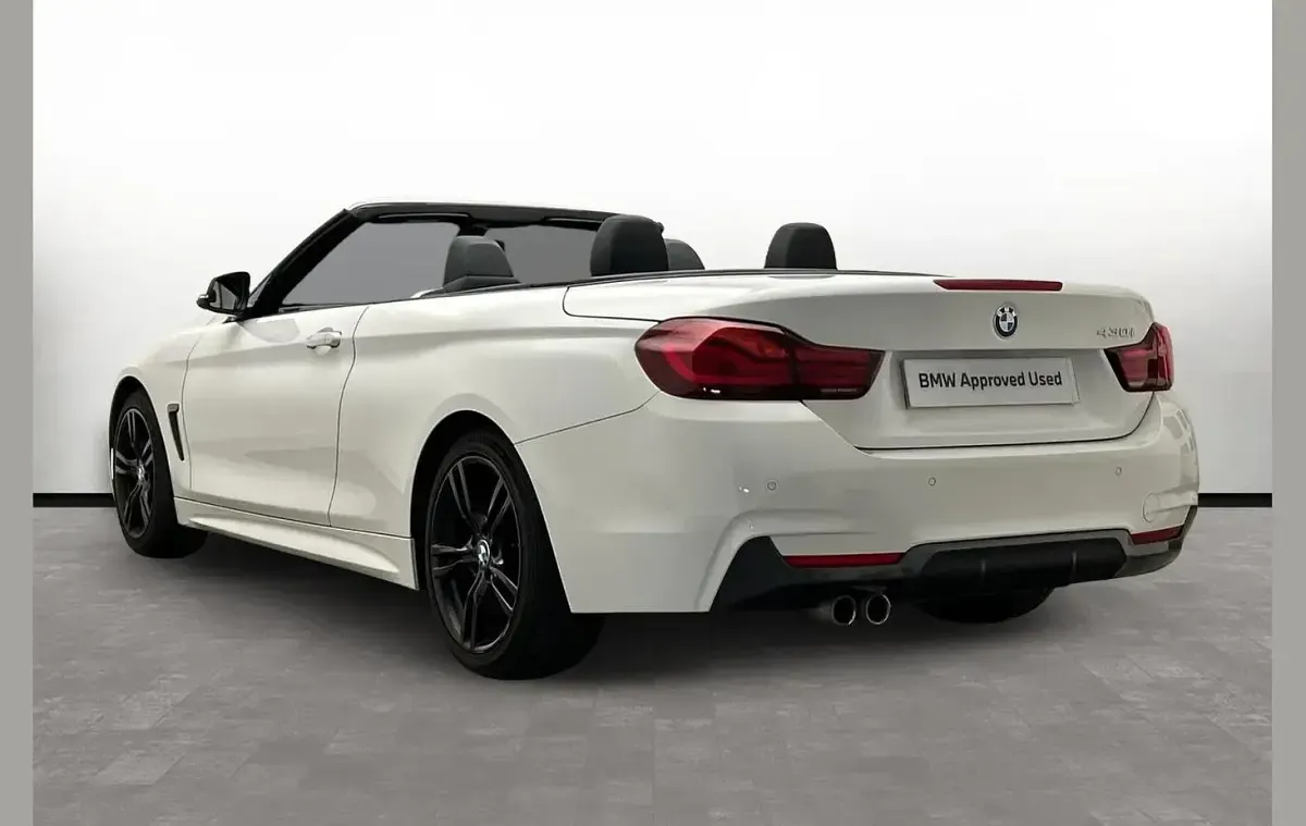 Used BMW 430 Cabriolet M Sport 252 HP (185 kW) 2019 White Cabriolet