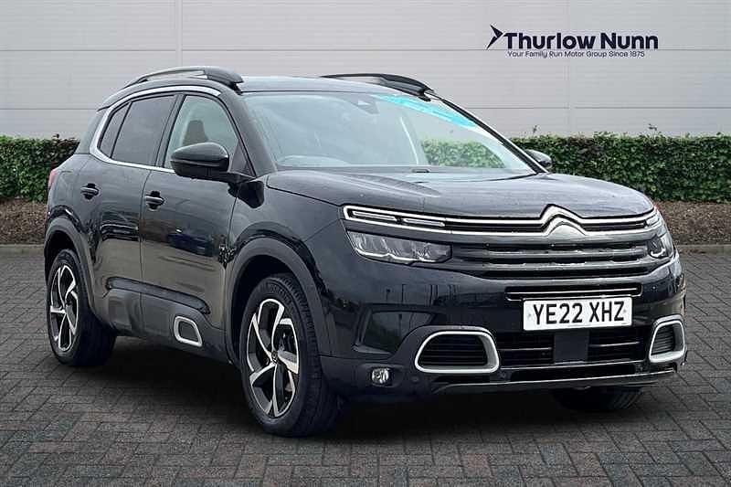 Black Used 2022 Citroën C5 Aircross PureTech SUV | £15,577 (Fair price) - Image 1/4
