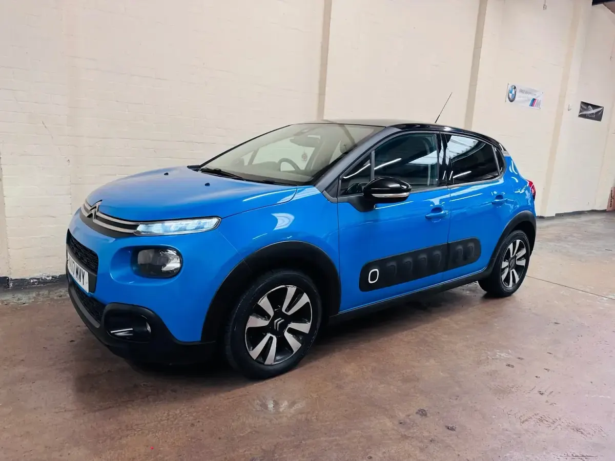 Used Citroën C3 Flair 2017 Blue Hatchback