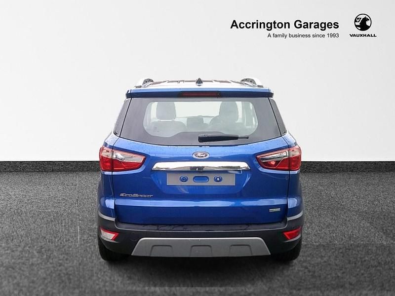 Used Ford Ecosport Titanium 125 HP (91 kW) 2018 Metallic blue SUV