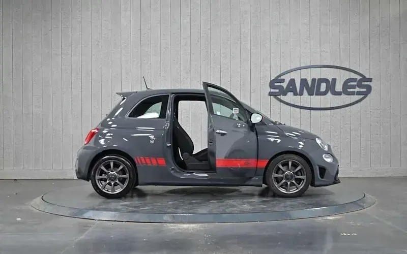 Used Abarth 595 147 HP (108 kW) 2017 Grey Hatchback