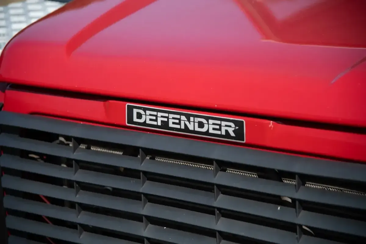 Used Land Rover Defender 2002 Red