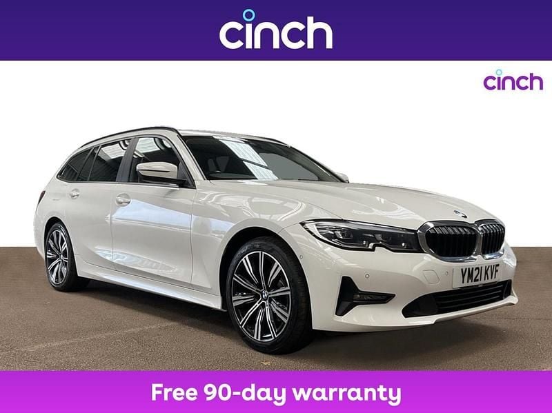 White Used 2021 BMW 320 Estate | £20,199 (Super price) - Image 1/3