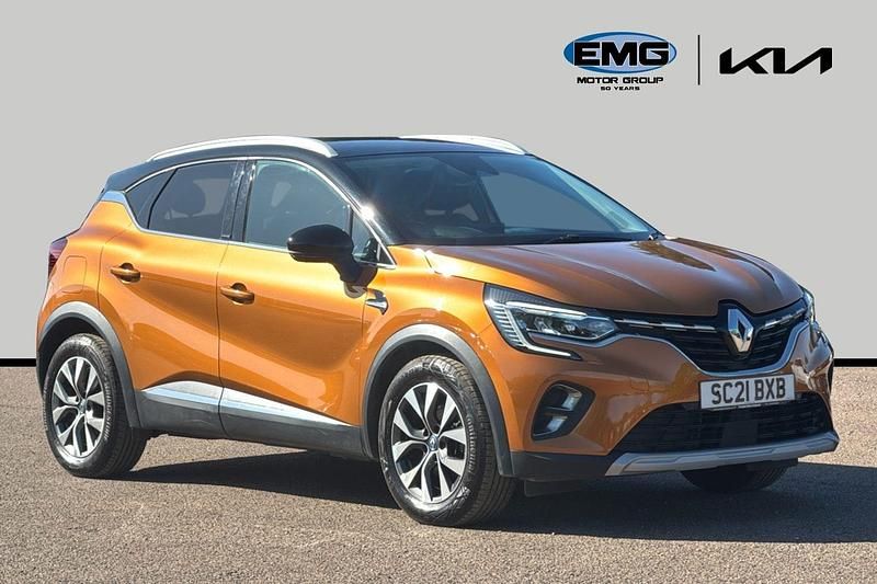 Used Renault Captur Version S 160 HP (117 kW) 2021 Orange/black SUV