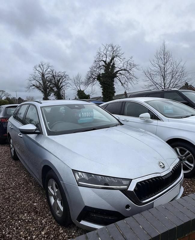 Used Skoda Octavia SE Technology 150 HP (110 kW) 2021 Silver Estate