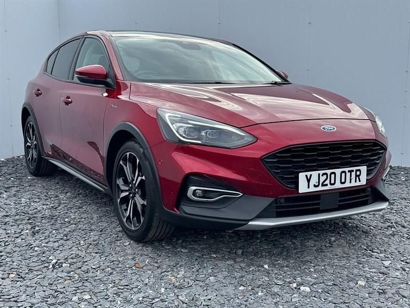Red Used 2020 Ford Focus Active X Hatchback | £15,995 (Fair price) - Image 1/4