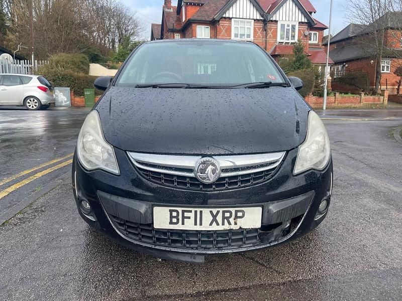 Used Vauxhall Corsa 85 HP (62 kW) 2011 Black Hatchback
