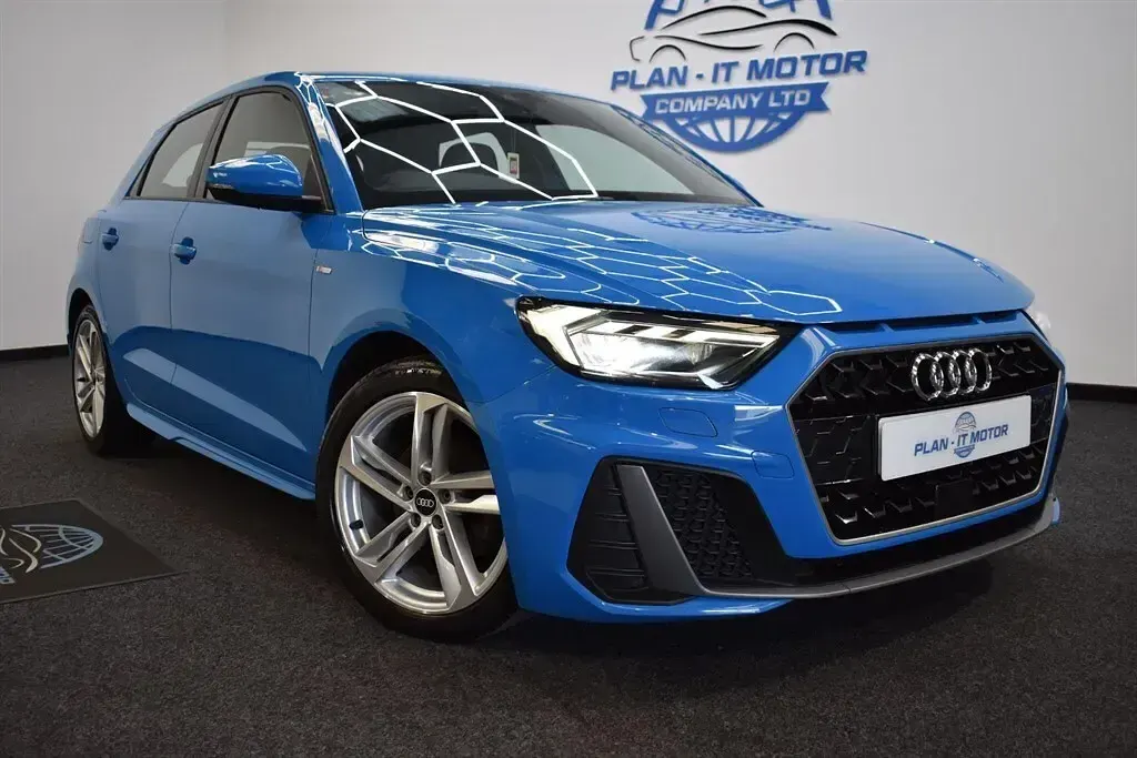 Used Audi A1 Sportback S-Line 2021 Blue Hatchback