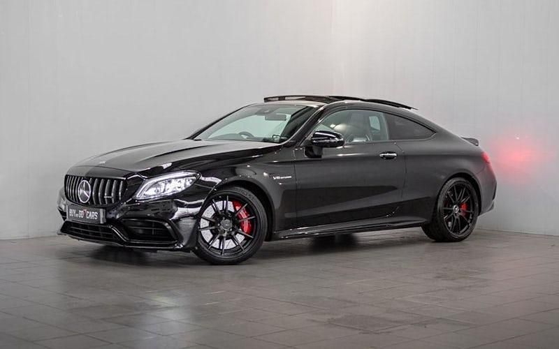 Black Used 2020 Mercedes C63 AMG Premium Plus Coupe | £53,420 (Expensive) - Image 1/4