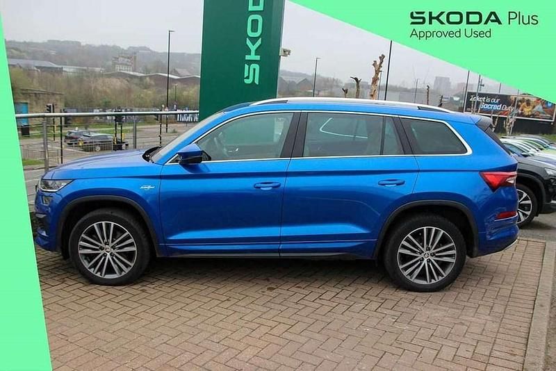 Used Skoda Kodiaq LAURIN & KLEMENT 196 HP (144 kW) 2023 Race blue metallic SUV