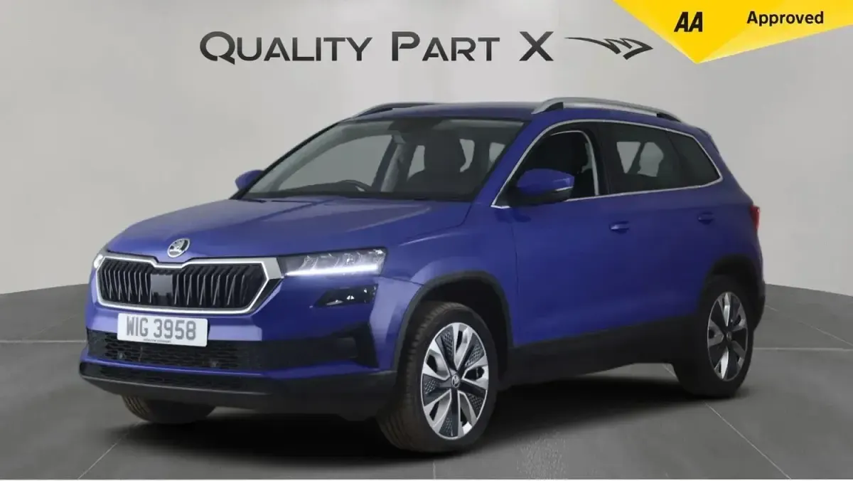 Used Skoda Karoq SE L 150 HP (110 kW) 2023 Blue SUV