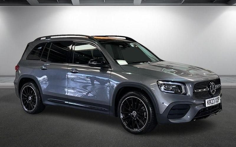 Mountain grey Used 2023 Mercedes GLB200 AMG line SUV | £31,700 (Expensive) - Image 1/4