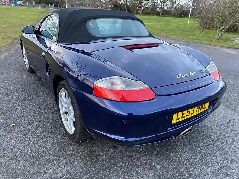 Used Porsche 986 Boxster 228 HP (167 kW) 2003 Blue Cabriolet