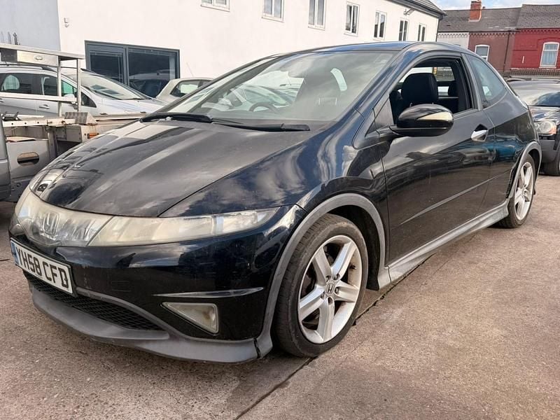 Used Honda Civic Type S 138 HP (101 kW) 2008 Black Hatchback