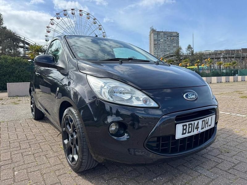 Used Ford Ka 69 HP (50 kW) 2014 Black Hatchback