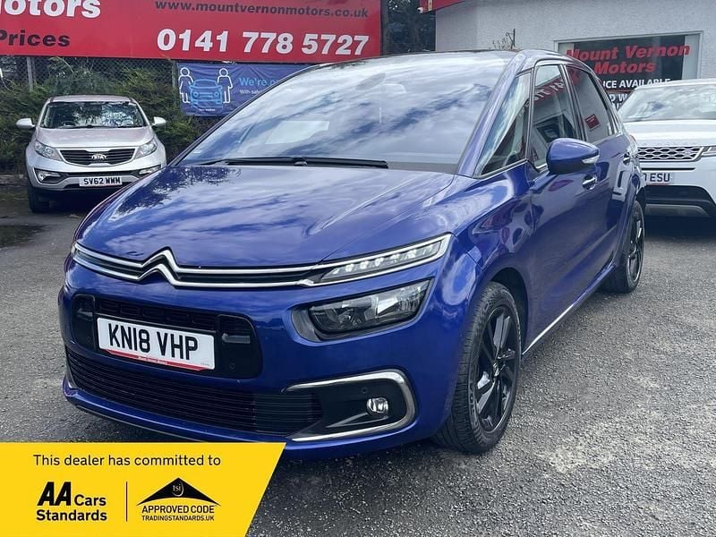 Blue Used 2018 Citroën C4 Picasso Flair MPV | £9,995 (Fair price) - Image 1/1