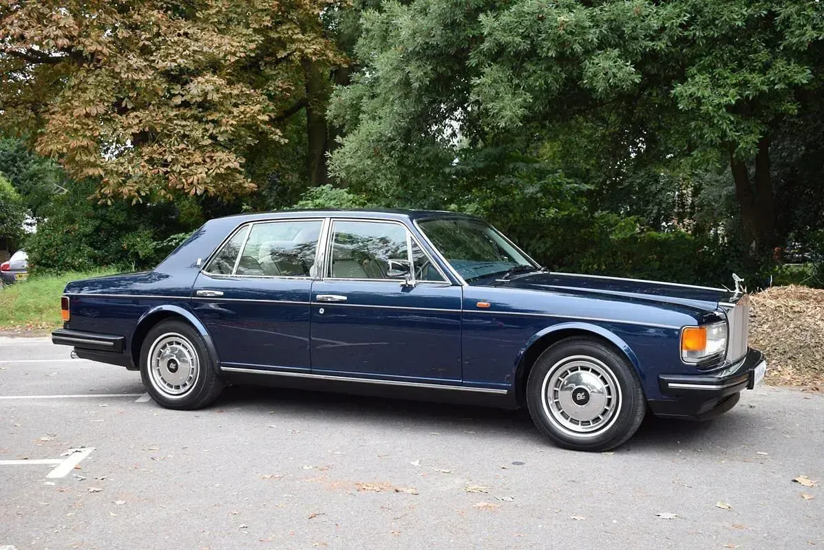 Used Rolls Royce Silver Spirit 1992 Blue Sedan