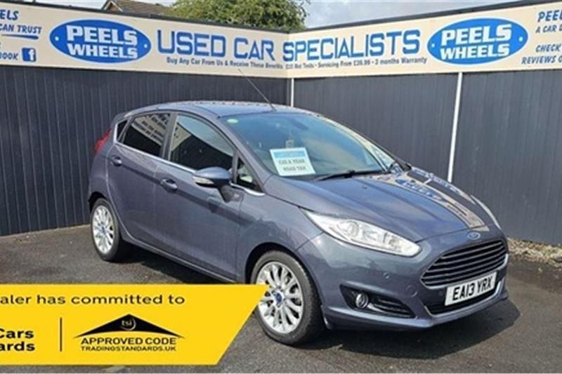 Grey Used 2013 Ford Fiesta Titanium X Hatchback | £3,975 (Fair price) - Image 1/4