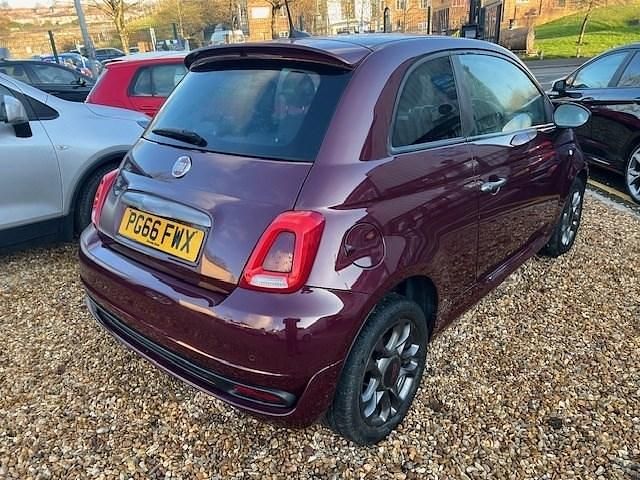 Used Fiat 500S S 2016 Red Hatchback