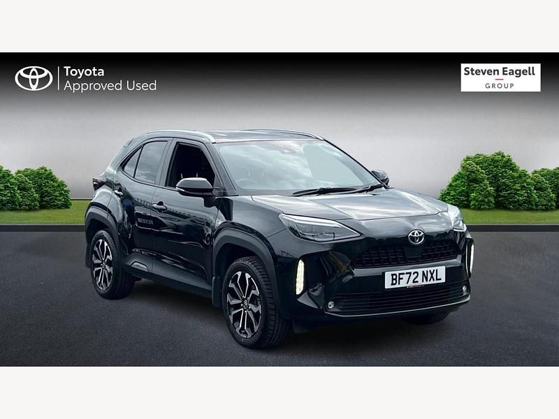 Black Used 2022 Toyota Yaris Hybrid Design Hatchback | £19,854 (Expensive) - Image 1/3