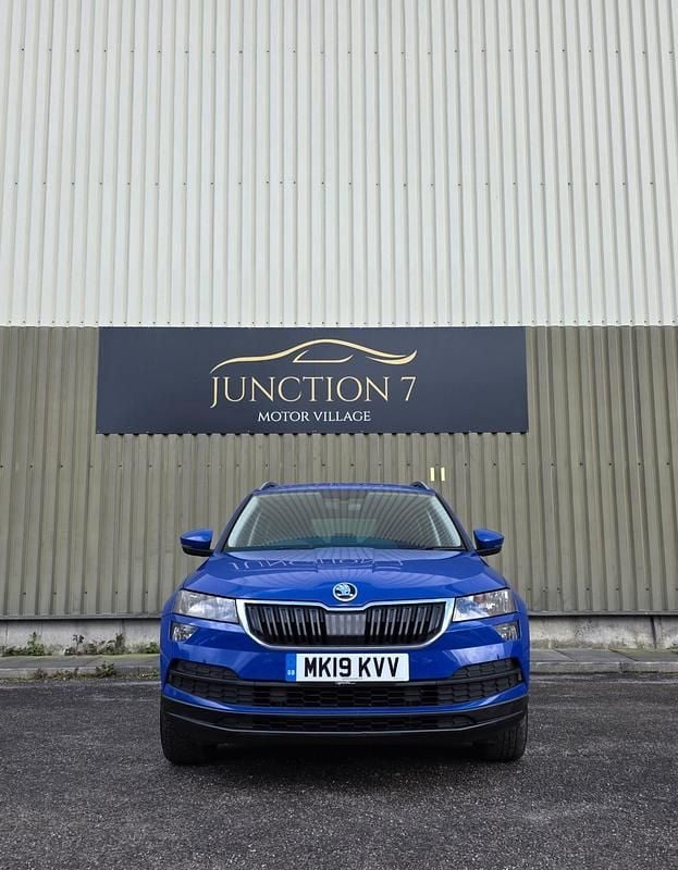 Used Skoda Karoq SE 150 HP (110 kW) 2019 Blue SUV