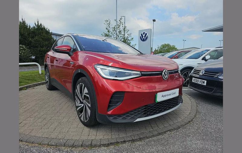 Red Used 2023 VW ID.4 Pro Performance SUV | £23,995 (Fair price) - Image 1/4