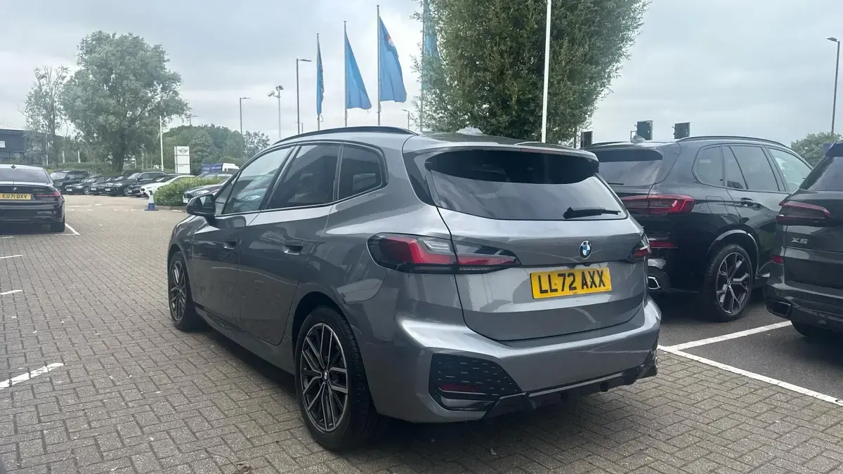 Used BMW 218 Active Tourer M Sport 150 HP (110 kW) 2022 Grey MPV