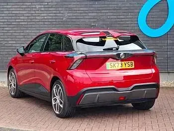 Used MG MG4 EV Trophy 149 kW (203 HP) 2023 Red Hatchback