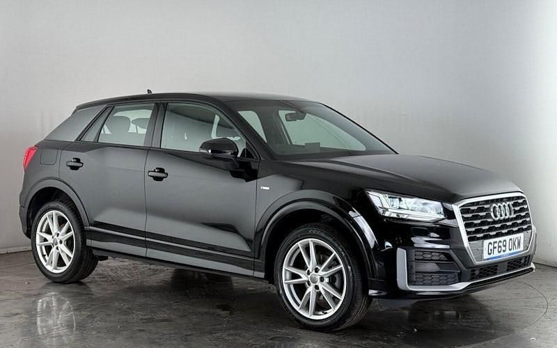 Black Used 2019 Audi Q2 S-Line SUV | £18,000 (Good price) - Image 1/3