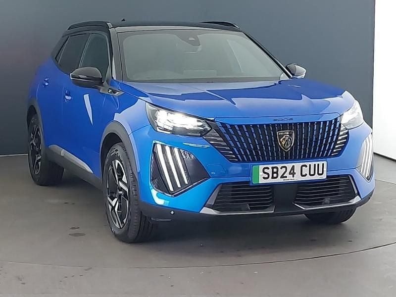 Used Peugeot e-2008 GTi 100 kW (136 HP) 2024 Blue SUV