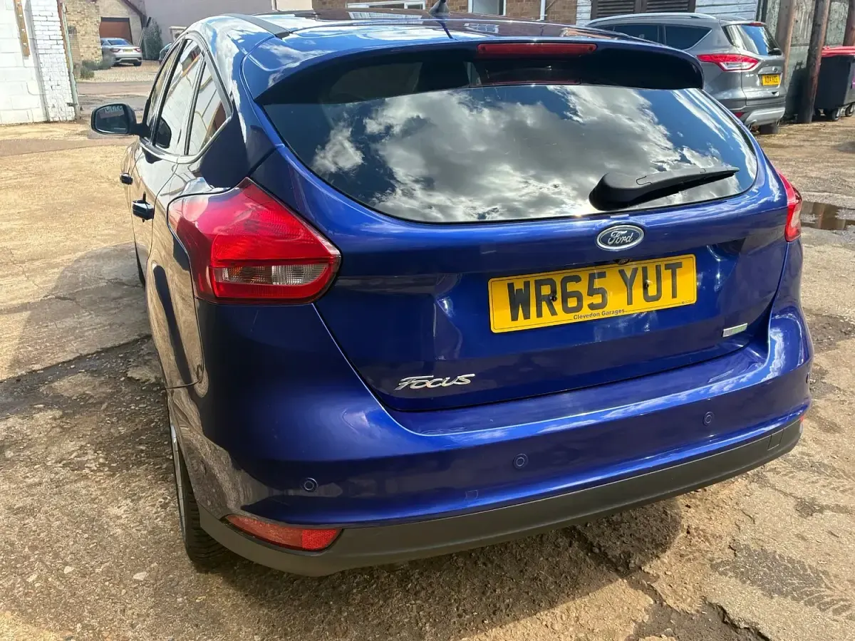 Used Ford Focus Titanium X 125 HP (91 kW) 2015 Blue Hatchback