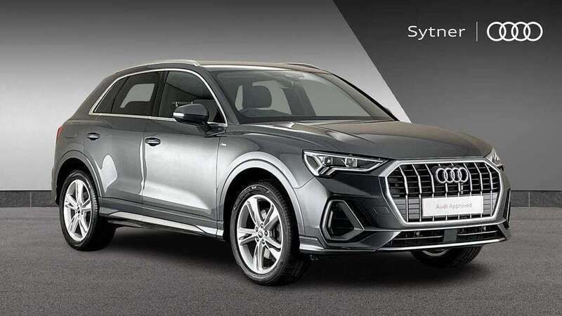 Grey Used 2022 Audi Q3 S-Line SUV | £28,750 (Expensive) - Image 1/4